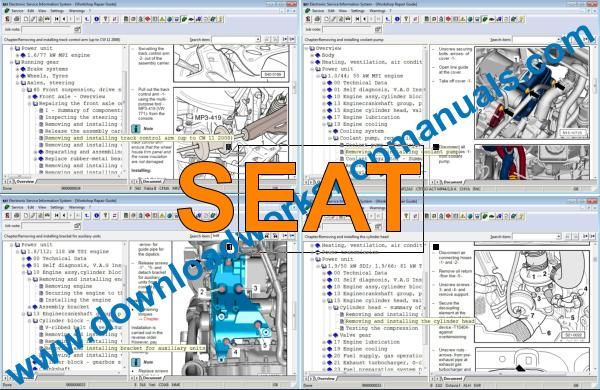 Elsawin Seat workshop service repair manual